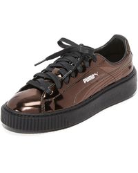 puma creepers metallic puma creepers metallic